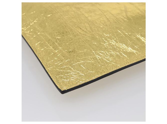 FENDI Clutch Bag Leather Gold 8N0178 - vista 9