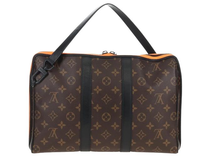 LOUIS VUITTON Monogram LV Friends Keepall Pouch Hand Bag M80130 LV - vista 2