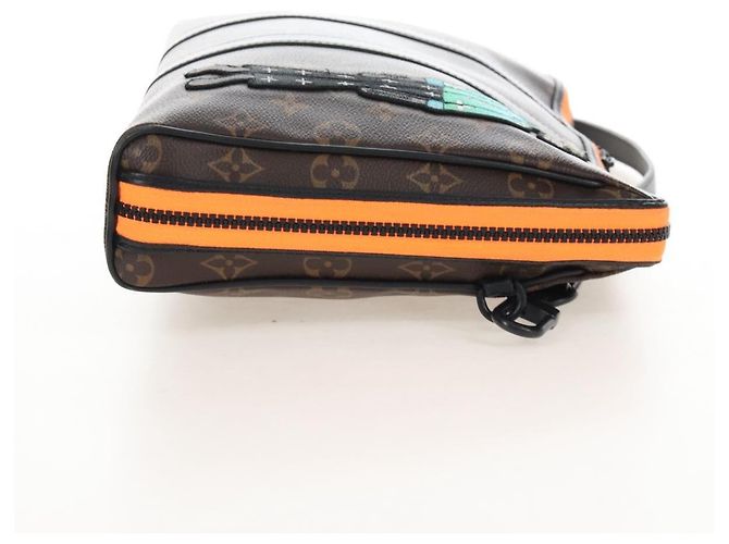 LOUIS VUITTON Monogram LV Friends Keepall Pouch Hand Bag M80130 LV - vista 4