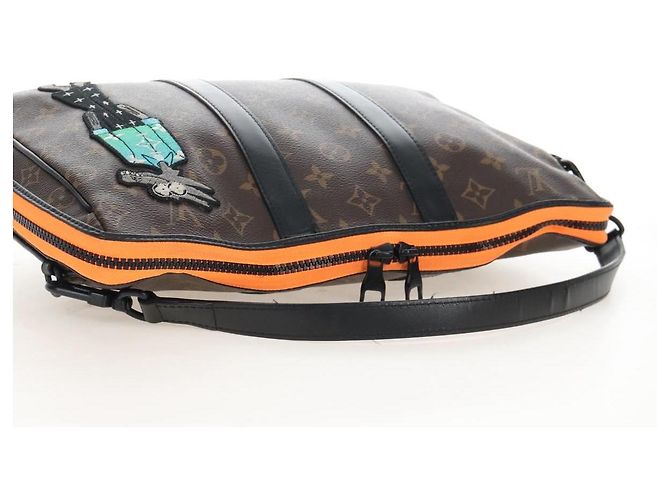 LOUIS VUITTON Monogram LV Friends Keepall Pouch Hand Bag M80130 LV - vista 7