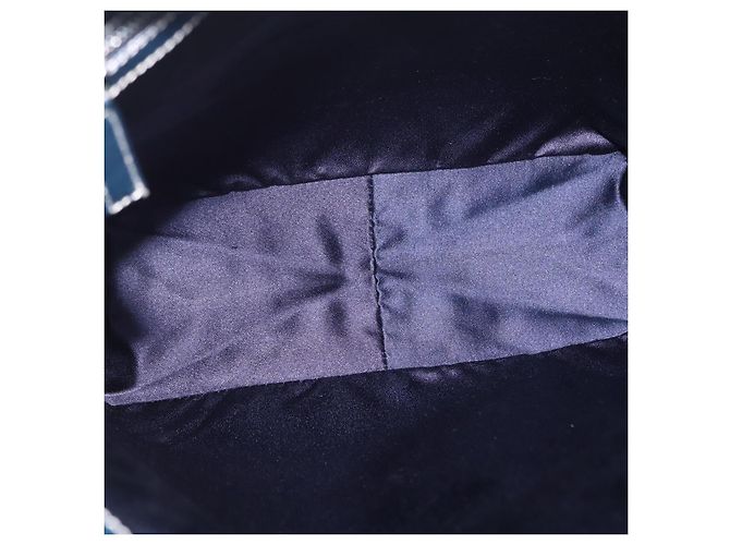 FENDI Zucchino Tote Bag Navy Silver - vista 17
