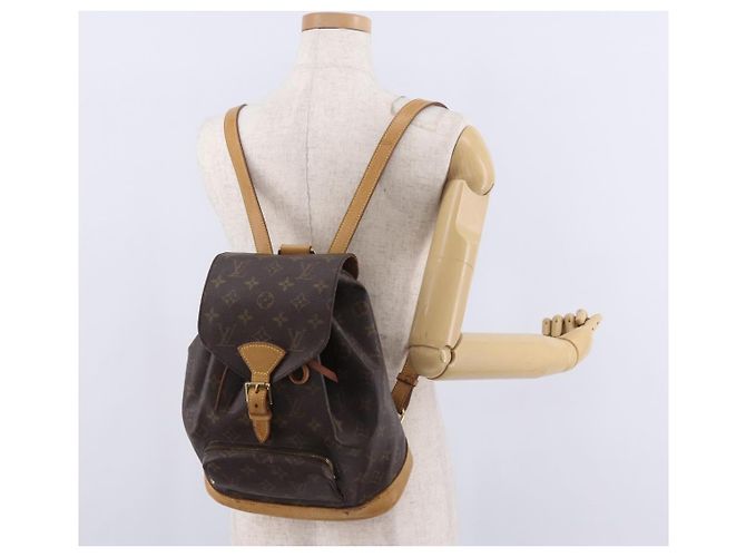 LOUIS VUITTON Monogram Montsouris MM Backpack M51136 LV - Ansicht 28