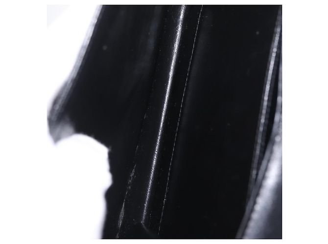 GUCCI Sac à épaule Interlocking Cuir Noir Or - vue 21