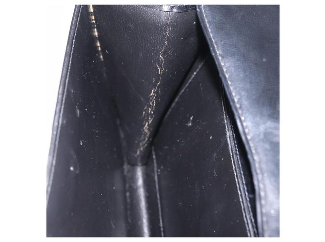 GUCCI Sac à épaule Interlocking Cuir Noir Or - vue 22