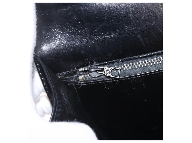 GUCCI Sac à épaule Interlocking Cuir Noir Or - vue 24