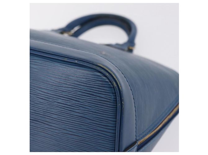 LOUIS VUITTON Epi Alma Hand Bag Toledo Blue M52145 LV - vista 13