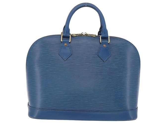 LOUIS VUITTON Epi Alma Hand Bag Toledo Blue M52145 LV - vista 3