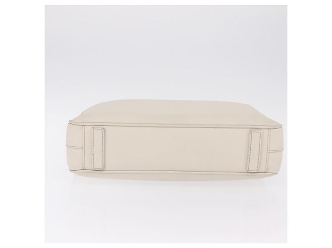 PRADA Business-Tasche Saffiano-Leder White Silver - Ansicht 11