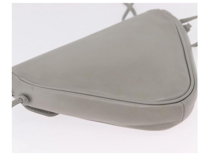 Céline CELINE Triangle Bag Leather Gray - Ansicht 12