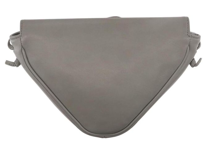 Céline CELINE Triangle Bag Leather Gray - Ansicht 3