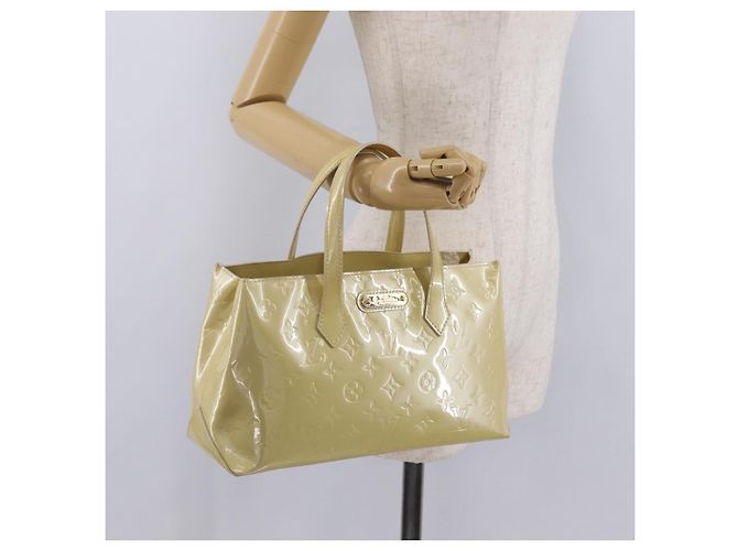LOUIS VUITTON Monogram Vernis Wilshire PM Bag Broncorail M91452 LV - vista 24