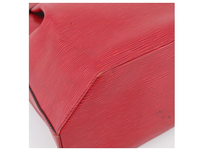 LOUIS VUITTON Epi Sac Depaule PM Shoulder Bag Red M80207 LV - vista 11