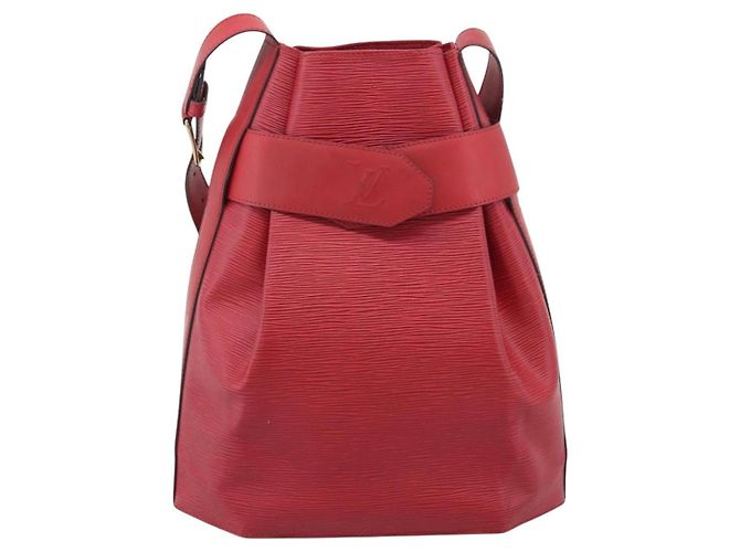 LOUIS VUITTON Epi Sac Depaule PM Shoulder Bag Red M80207 LV - vista 2