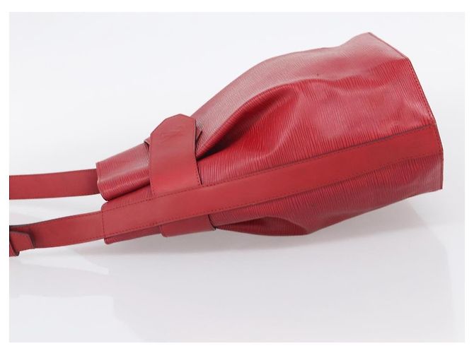 LOUIS VUITTON Epi Sac Depaule PM Shoulder Bag Red M80207 LV - vista 4