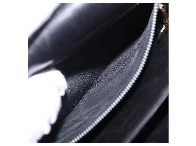 Céline CELINE Horse Carriage Shoulder Bag Leather Black Gold - vista 26