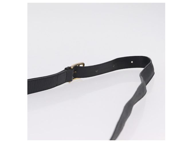 Céline CELINE Horse Carriage Shoulder Bag Leather Black Gold - vista 8