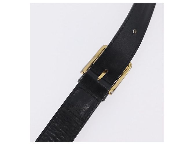 Céline CELINE Horse Carriage Shoulder Bag Leather Black Gold - vista 9