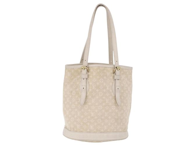LOUIS VUITTON Monogram Mini Lin Bucket PM Shoulder Bag Dunne M95316 - Ansicht 2