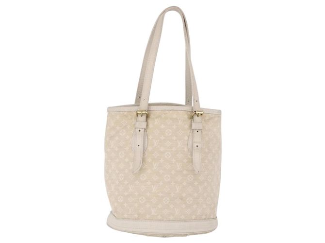 LOUIS VUITTON Monogram Mini Lin Bucket PM Shoulder Bag Dunne M95316 - Ansicht 3