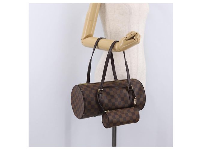 LOUIS VUITTON Damier Ebene Papillon 30 Handtasche N51303 LV - Ansicht 23