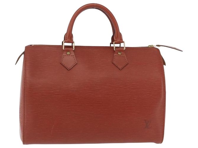LOUIS VUITTON Epi Speedy 30 Hand Bag Brown M43003 LV - vista 2