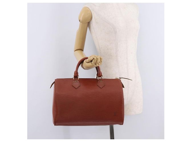 LOUIS VUITTON Epi Speedy 30 Hand Bag Brown M43003 LV - vista 23