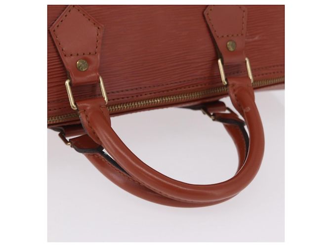 LOUIS VUITTON Epi Speedy 30 Hand Bag Brown M43003 LV - vista 7