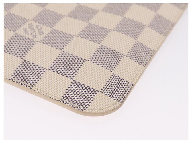LOUIS VUITTON Damier Azur Neverfull MM Pouch LV - vista 10