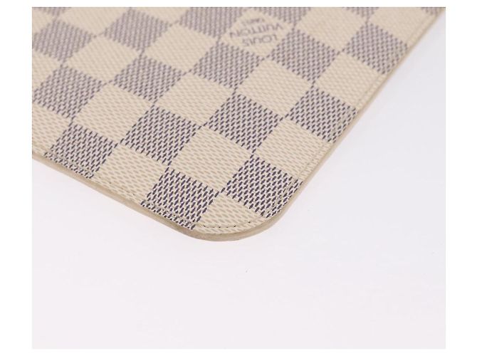 LOUIS VUITTON Damier Azur Neverfull MM Pouch LV - vista 11