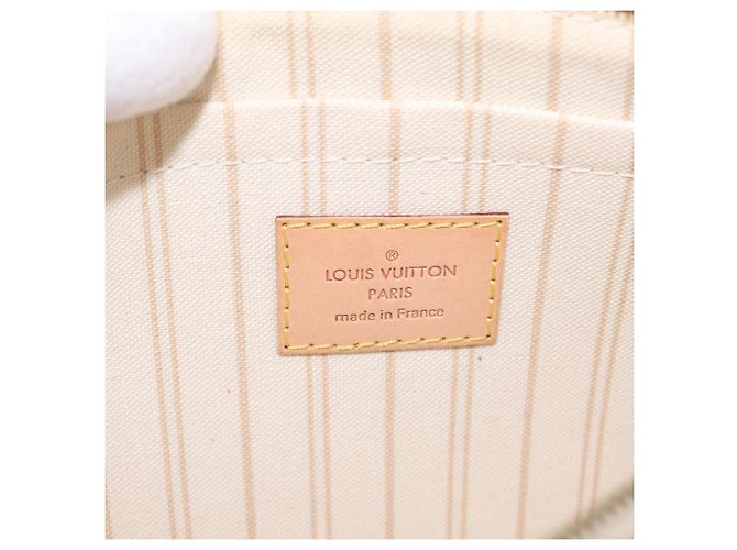 LOUIS VUITTON Damier Azur Neverfull MM Pouch LV - vista 14