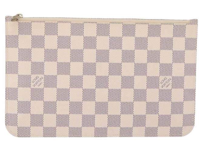 LOUIS VUITTON Damier Azur Neverfull MM Pouch LV - vista 2