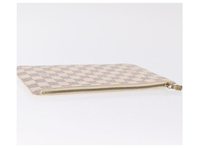 LOUIS VUITTON Damier Azur Neverfull MM Pouch LV - vista 6