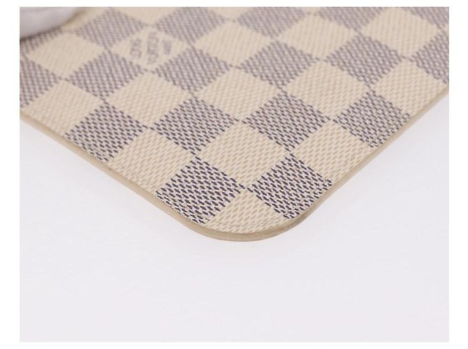 LOUIS VUITTON Damier Azur Neverfull MM Pouch LV - vista 8