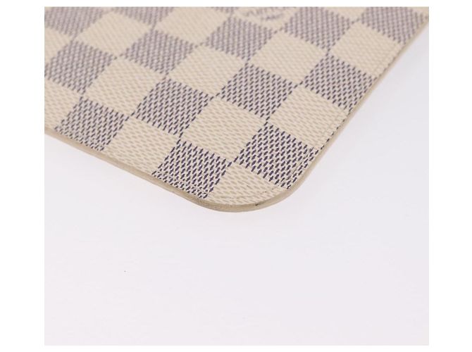 LOUIS VUITTON Damier Azur Neverfull MM Pouch LV - vista 9