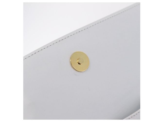 Céline CELINE Shoulder Bag Leather White Gold - vista 18