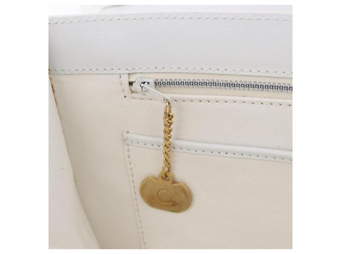 Céline CELINE Shoulder Bag Leather White Gold - vista 24