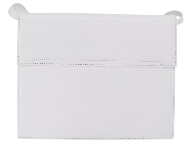 Céline CELINE Shoulder Bag Leather White Gold - vista 3