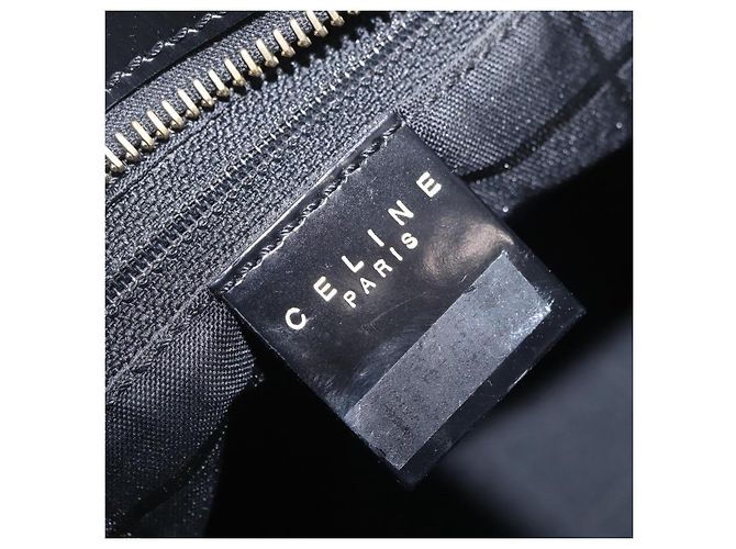 Céline CELINE Macadam Tote Bag PVC Braun Goldfarben - Ansicht 17