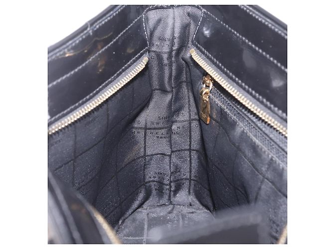 Céline CELINE Macadam Tote Bag PVC Braun Goldfarben - Ansicht 20