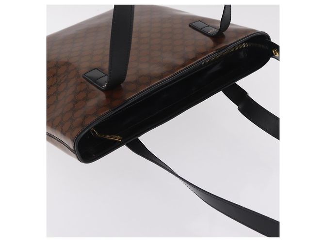 Céline CELINE Macadam Tote Bag PVC Braun Goldfarben - Ansicht 6