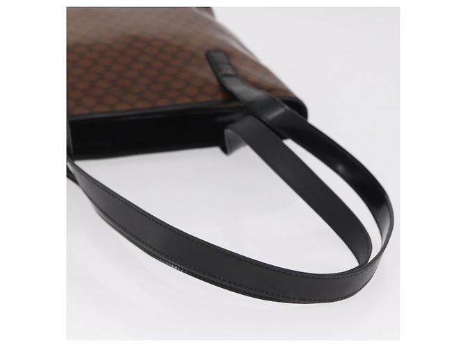 Céline CELINE Macadam Tote Bag PVC Braun Goldfarben - Ansicht 7