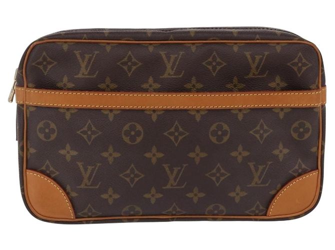 LOUIS VUITTON Monogram Compiegne 28 Clutch Bag M51845 LV - vista 2