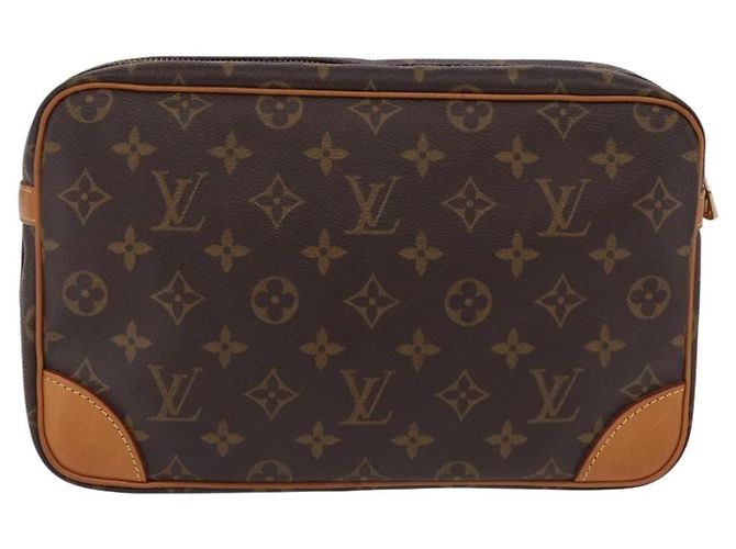 LOUIS VUITTON Monogram Compiegne 28 Clutch Bag M51845 LV - vista 3