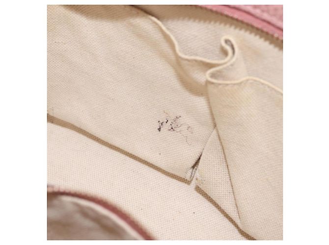 GUCCI Hand Bag Leather 2way Pink Gold Tone 368827 - vista 30