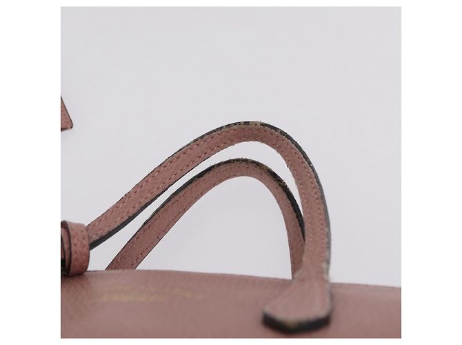 GUCCI Hand Bag Leather 2way Pink Gold Tone 368827 - vista 8