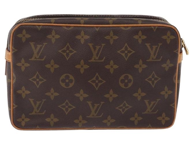 LOUIS VUITTON Monogram Compiegne 23 Clutch Bag M51847 LV - vue 4