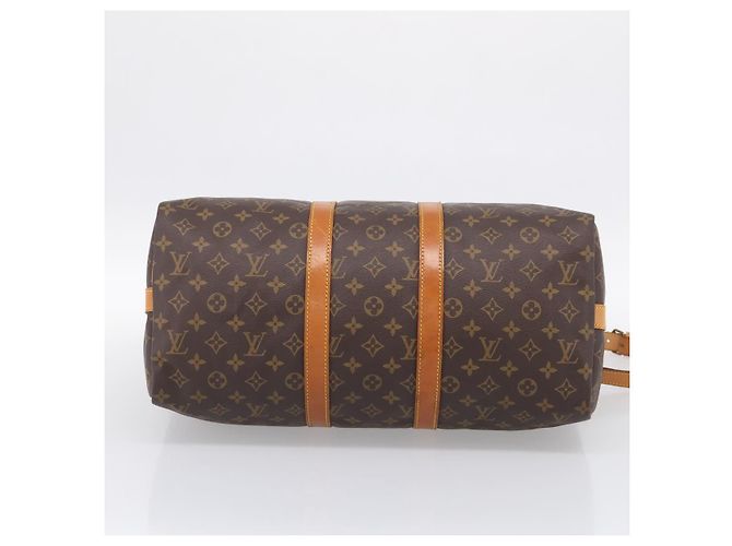 LOUIS VUITTON Monogram Keepall Bandouliere 45 Boston Bag M41418 LV - vista 13