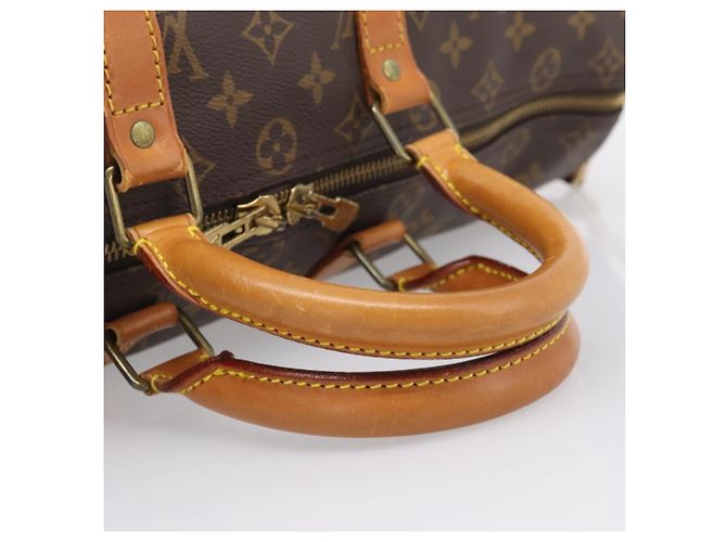 LOUIS VUITTON Monogram Keepall Bandouliere 45 Boston Bag M41418 LV - vista 7