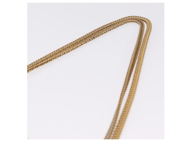 Autre Marque Saint Laurent Betty Chain Shoulder Bag Leather Black Gold 314515 - vista 8