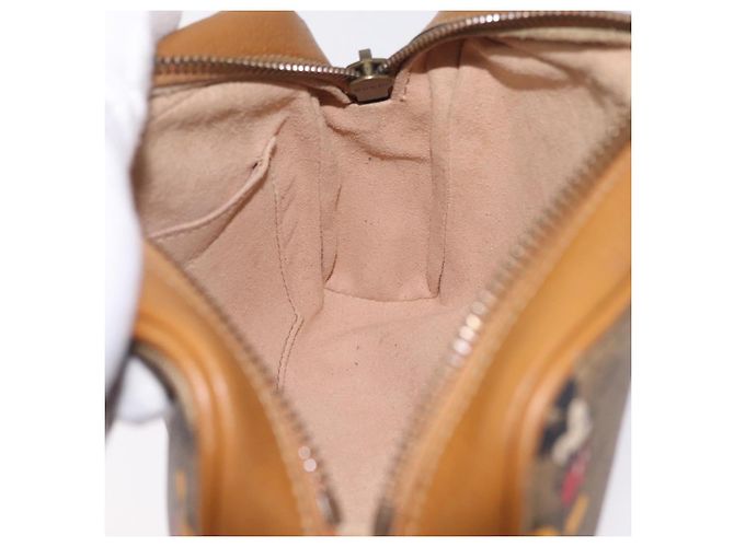 GUCCI x Disney MicroGG Mickey Mouse Shoulder Bag PVC Beige Gold - vista 20